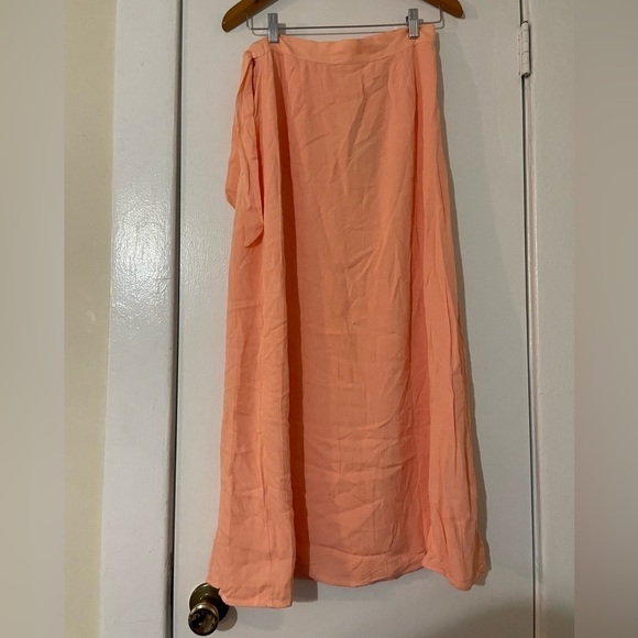 Lucca Couture Creamy Peach Maxi Skirt Size Small NWT - Picture 6 of 9